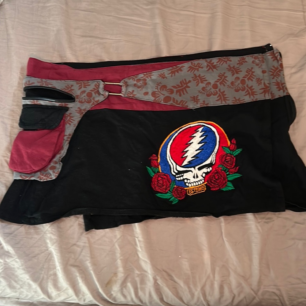 Jayli Grateful Dead mini skirt